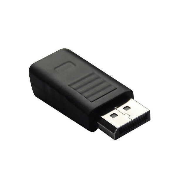 Svart DP DisplayPort Han till Mini DisplayPort Hon Adapter