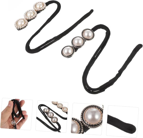 2 stk. Retro Hårknoldemaskiner Elegante Håraccessories til Kvinder og Piger