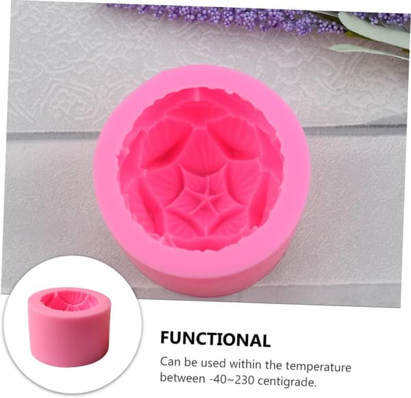 Silikone Lotus Aromaterapi Lysform til DIY Sæbefremstilling Flydende Silikone Kageform