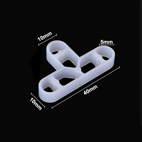 400 stk. Flisespacer 10mm T-formet Belægningssten Spacere