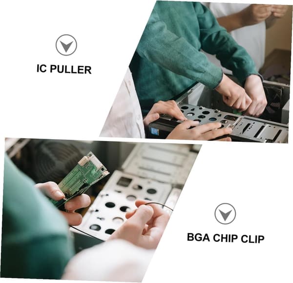 2 st elektronisk komponentgripare IC-chipväljarverktyg med precisionspinnar