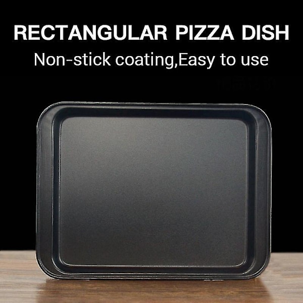 Rektangulær Non-stick Brød Kage Bagebakke Sort DIY