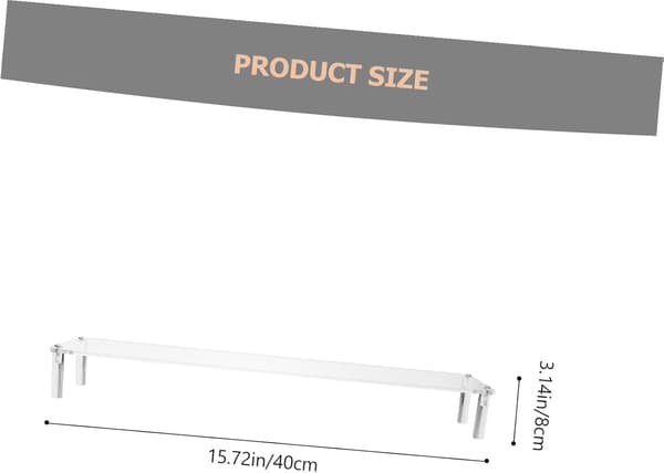 Akryl Display Rack Organizer Stand til Modelvisning Desktop Display Hylde