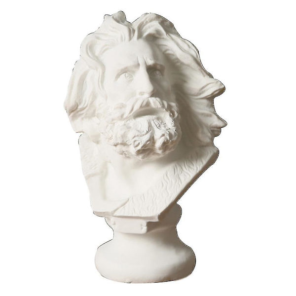 Harpiksfigur Klassisk Gresk David byste Statue Figur Skulptur