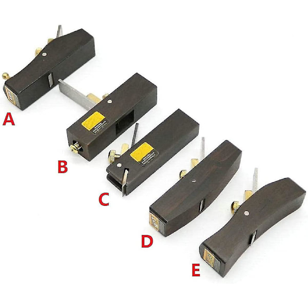 DIY Mini Handhyvlar Träbearbetning Snickare Ebenholts Snickerier Träverktyg -d