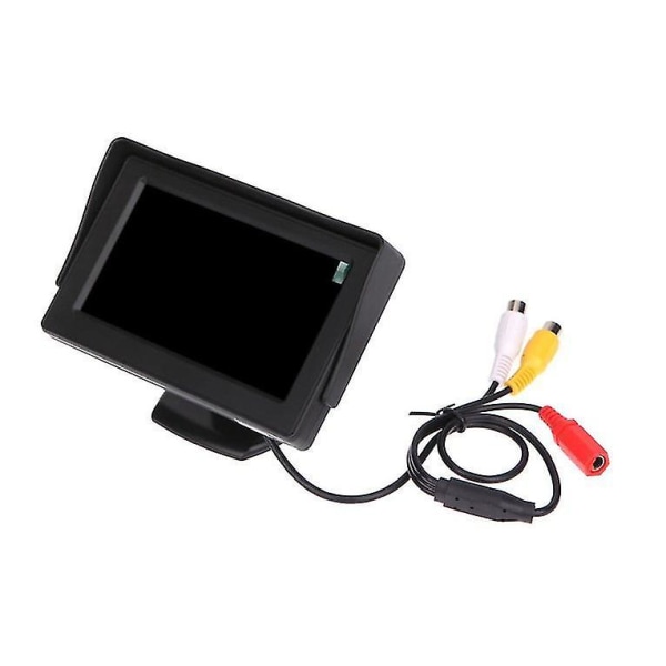 4,3'' TFT LCD-bilskärm Backkamera för backning