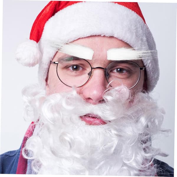 4 st tomteögonbryn för julfestdräkt för festlig förklädnad och julpyssel