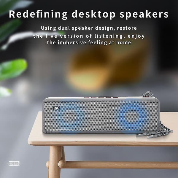 Bærbare Bluetooth-høyttalere Høy effekt lydplanke HiFi