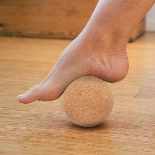 2 stk. korkmassagebolde 6 cm diameter Myofascial Terapi Massagebold