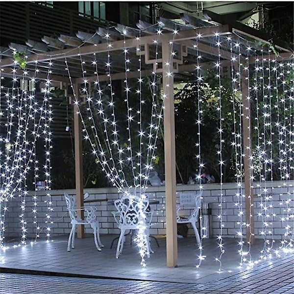 3x3m 300LED Julelys LED Bryllups Fairy String