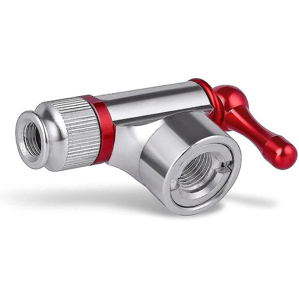 CO2-pumpe til cykelhjul, hurtig og nem til Presta og Schrader-ventiler