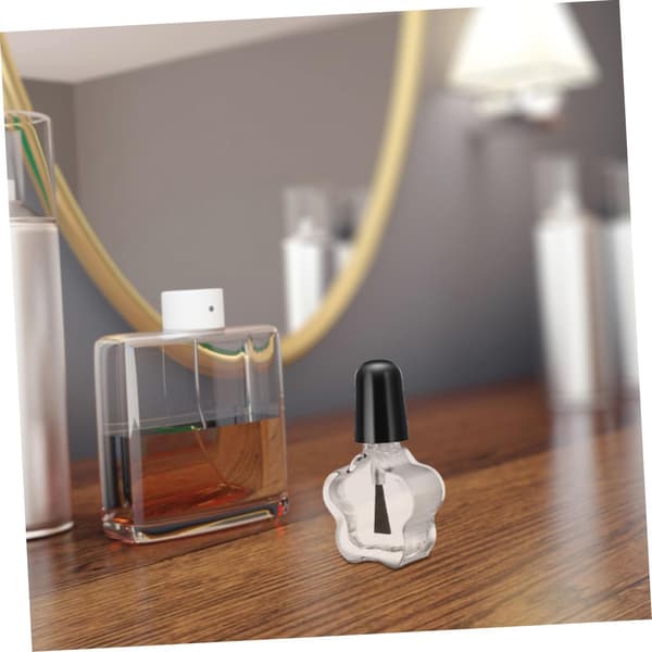 20 st 5 ml stjärnformade nagellacksflaskor i glas Lätta påfyllningsbara spillsäkra behållare