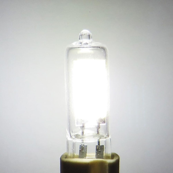 10st 5W LED Bi-pin Glödlampa JC Typ 500lm G9 COB