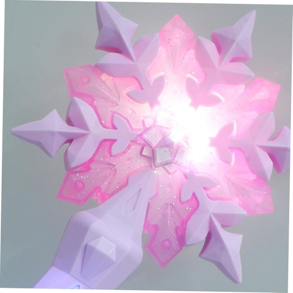 1 stk. Snøfnugg Glitterstav Neon Skumstaver Fidget Dekorasjoner