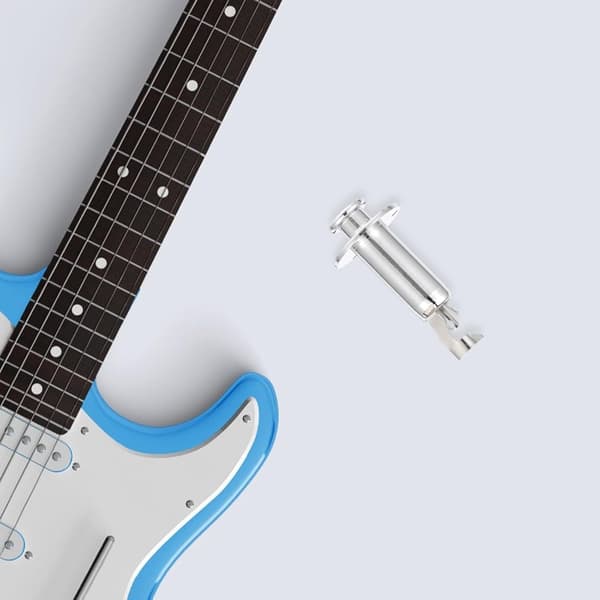 Gitar Pickup Jack Socket Sinklegering Metallplugg med jevnt og minimalt signaltap