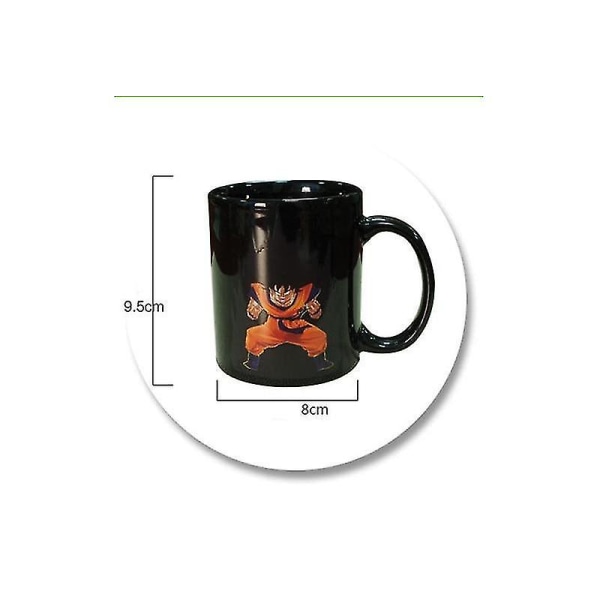 Creative Magic Mugs Changing Coffee Heat Reactive Cup