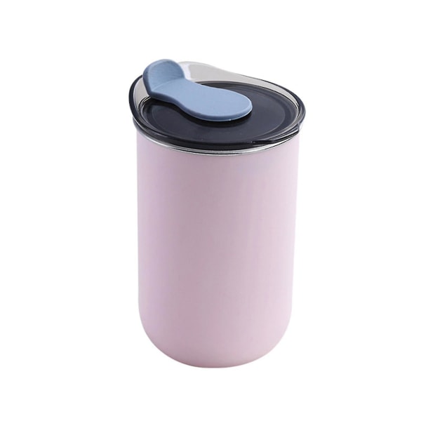 Portable Coffee Tumbler Stainless Steel With Lid Spill-proof Travel Carry-on Cup