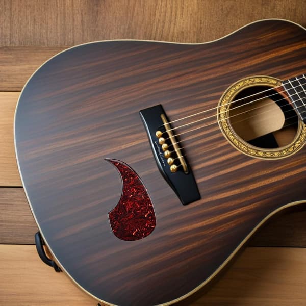 Ersättningsgitarrskydd Gitarrplektrumskydd med unik mönsterdesign PVC-material