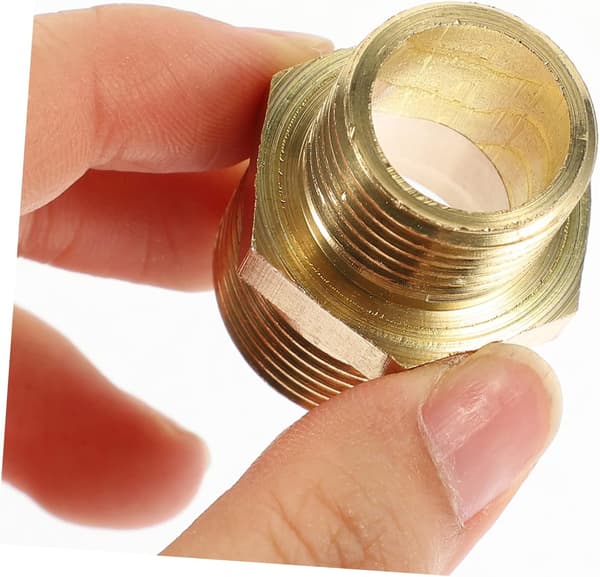 4 stk. Tap Connector i rustfrit stål til slange 1/2 tomme Quick Connect Fitting