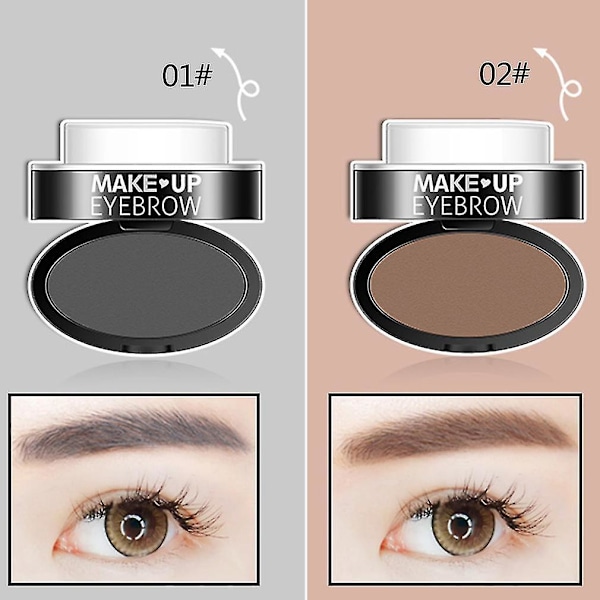 Modeögonmakeup Stylingverktyg Ögonbrynspulver Seal Brow