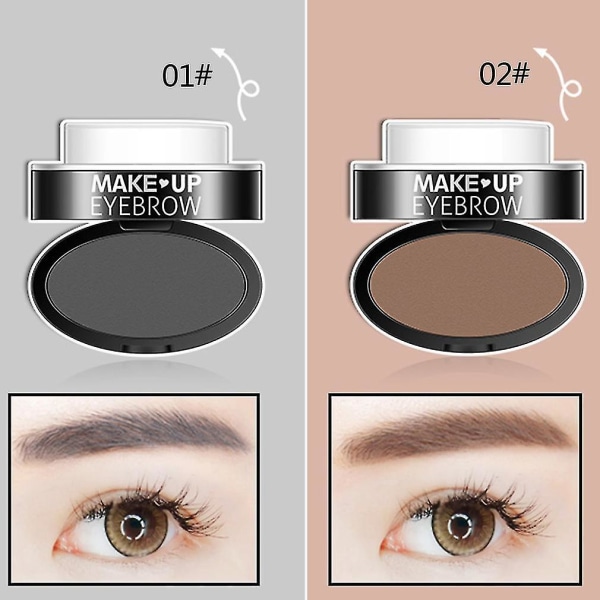 Stylingverktøy for øyemakeup - Øyenbrynspulver for å forsegle bryn