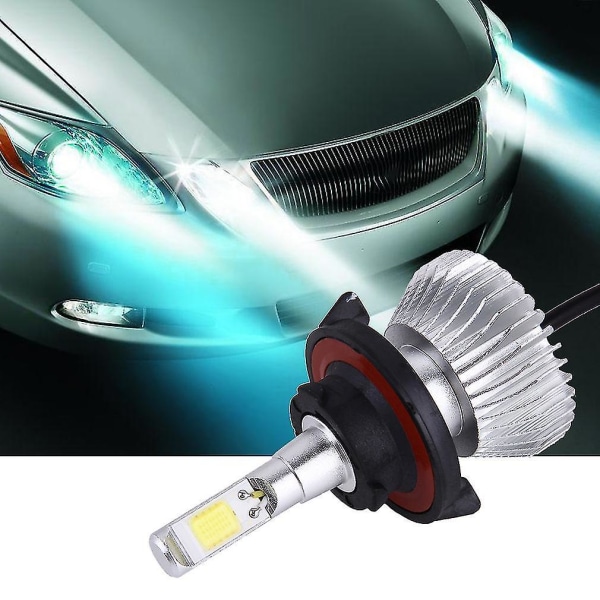 2x LED-sirua 60W 6000LM Päävalokit H4/9004/9007