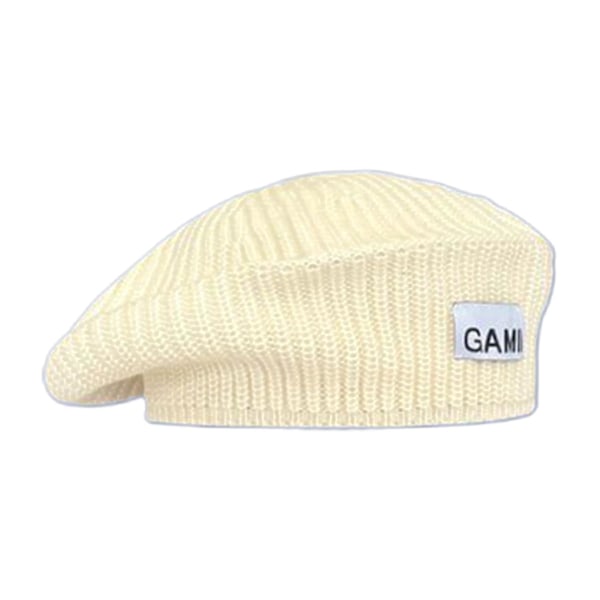 Dam Slouchy Beret Målarhatt Vuxna Newsboy Hatt Beret Kepsar Fransk Beret Hatt Beige