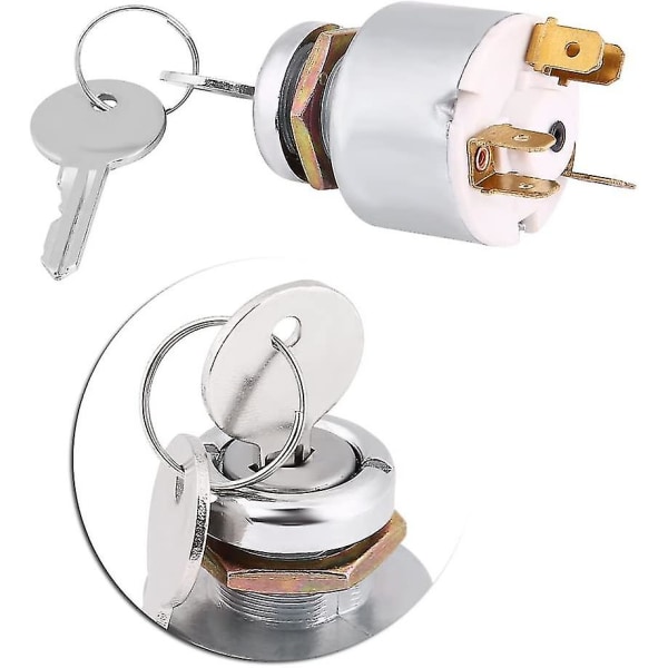 12V Universal Motorstartbryter Tenningskontrollbryter Bil Auto