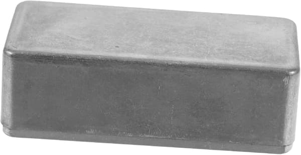 Aluminium prosjektboks for elektronikk gitarpedalveske Stomp-beholder Sikker lukking