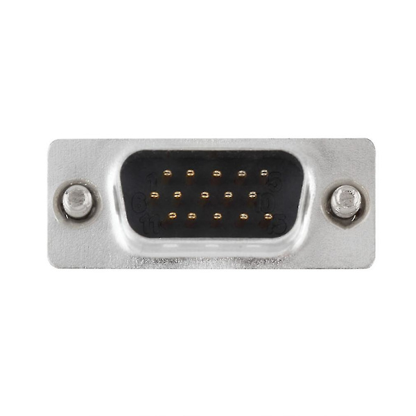 VGA SVGA 15-stifts Port Saver Adapter Hona till Hane