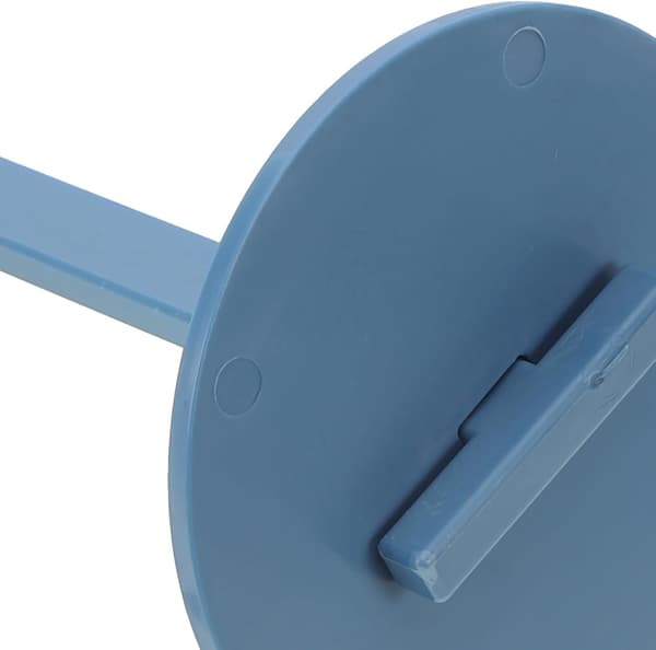 Bærbar blå håndleddsgarnholder spinner med stropp Lett hengende garnoppbevaring