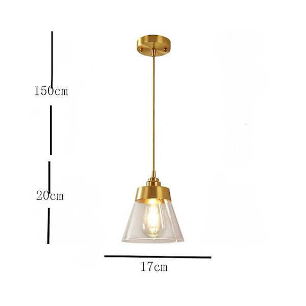 17cm Hängande Lykta Design Hänglampa Metall Modern