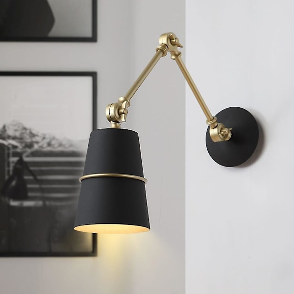 Landlig Nordisk Stil Svingarm Lampe Stue Kontor Jern