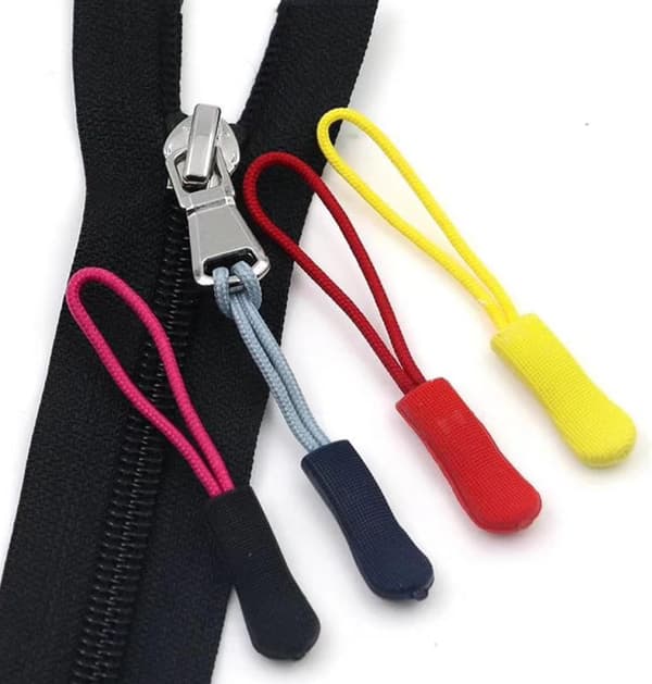100 stk DIY glidelåshoder for bagasjevesker glidelåsforlengere