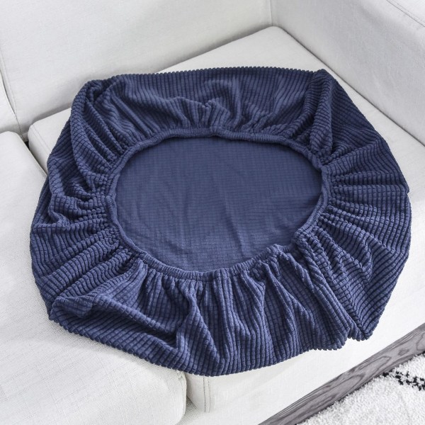 Ren Färg Tjock Elastisk Soffaöverdrag Modern Minimalistisk Soffa White