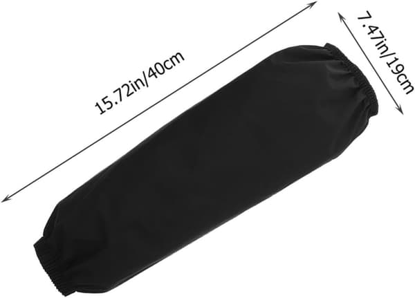 2 stk vanntette oljetette armermer laget av solid vanntett stoff