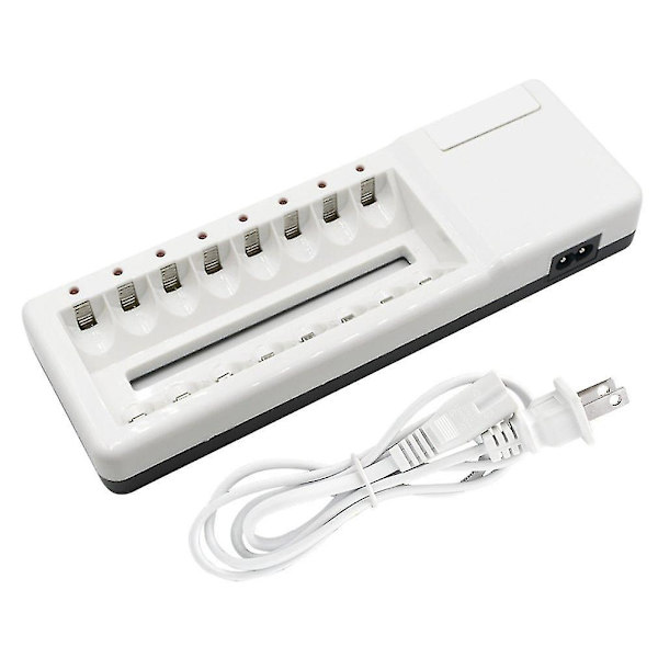 Palo 2.4A USB 8-paikkaisen akun latausasema itsenäisellä latauksella