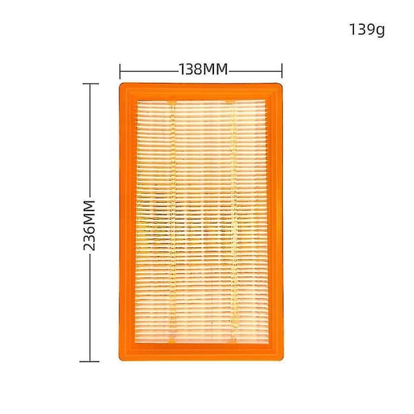 6 stk. Filter Sæt Karcher Nt25 Nt35 Nt360 Nt45 Nt55