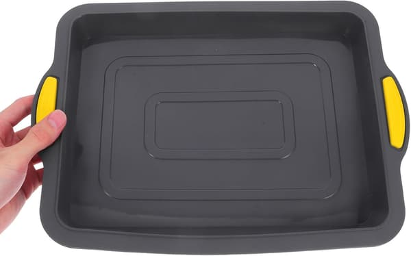 Brödform i silikon, non-stick bakform, diskmaskinssäker rektangulär silikonbakform för hembakat bröd och kakor