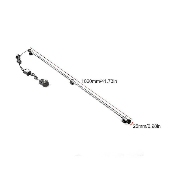 LED Akvarielampe Vanddybende Lampe Fiskekum 5050smd Lysbjælke