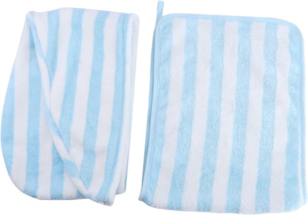 Fleece-mössa för hårtorkning, absorberande resehandduk, hårvård, duschartiklar