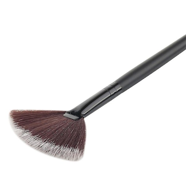 Sort Makeup Sektorbørste Ansigtsblendning Højlys