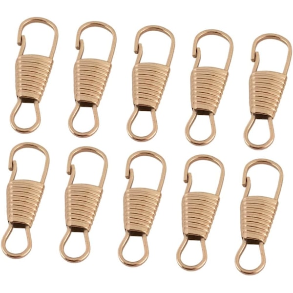 10 stk. Lynlåstrækkere til DIY Store Lynlåshoveder til Bagage Tøj Sko Mere Let at Fastgøre