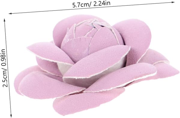 2 stk. kunstlæder blomsterhoveder kunstig kameliablomst udsmykning
