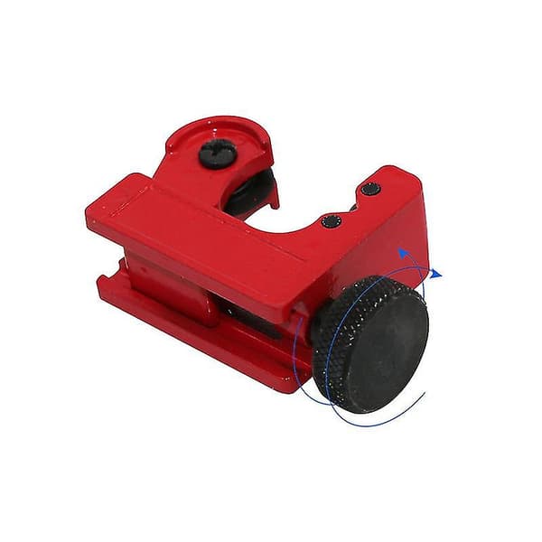 Mini Rørkutter Klippesortiment Sinklegering Rørkutter Kobber Messing PVC Aluminium (rød)(1 stk)
