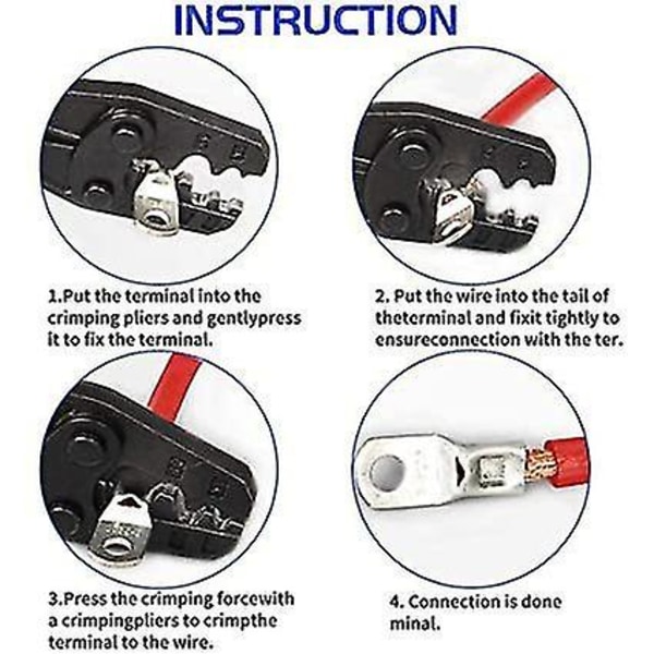 Terminal Connector 60 stk Crimp Connectors SC Kit