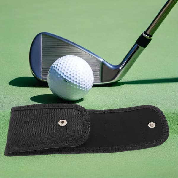 Golfavståndsmätare Bärväska Nylon Midjeväska Kompakt Resevänligt Utomhus Golftillbehör