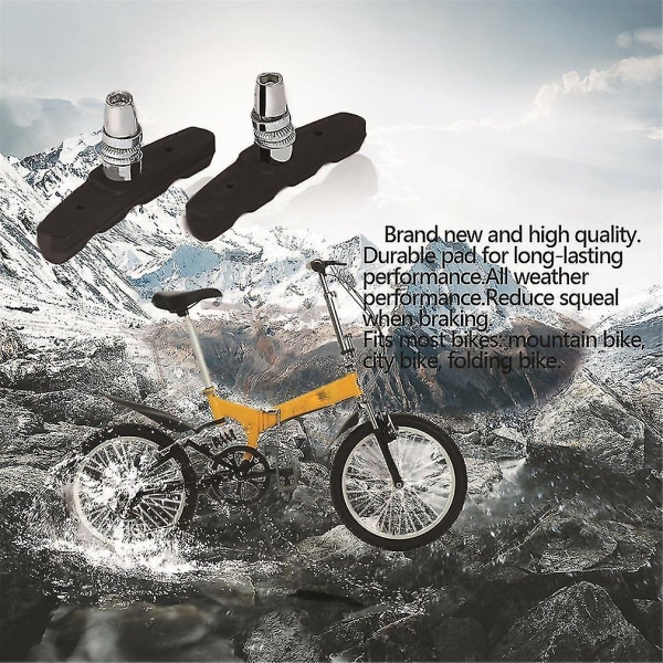 Cykelbromsbeläggsskor för MTB