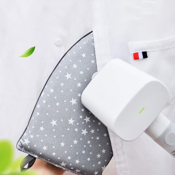2 st Mini Strykplatta Handhållen Strykbräda Utrymmesbesparande Vikbar Polyester Mesh Svamp Rese Hemmabruk