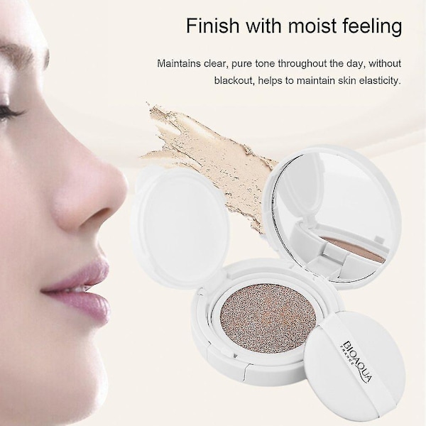 Rund Hodebørste Kvinne Makeup Bærbar Foundation Kosmetikk